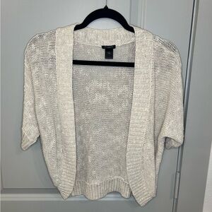 Ann Taylor Cardigan Short Sleeve Size Small